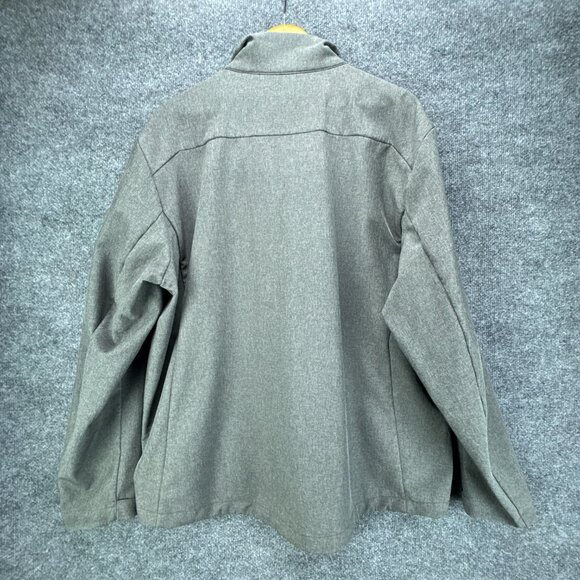 OOBE Softshell Jacket Mens XL Gray Full Zip‎ Fleece Lined 2019 Champions Club - Picture 6 of 15
